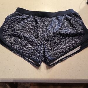 Under Armour Black and Gray Athletic Shorts